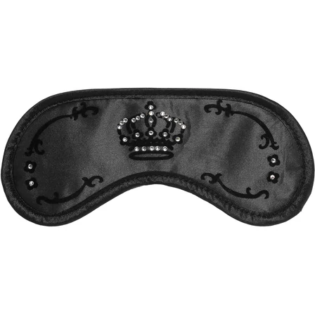 Swarowski Crown Black alvómaszk