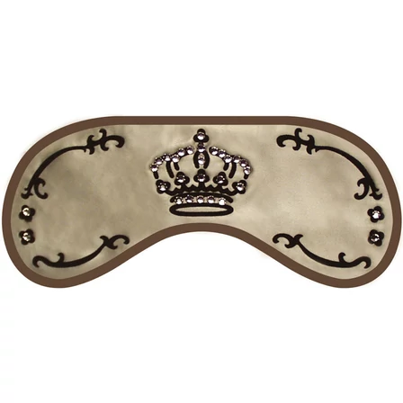 Swarowski Crown Beige alvómaszk